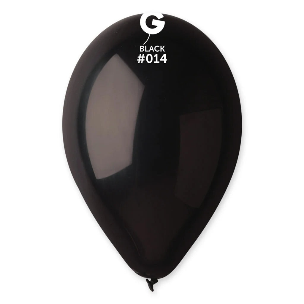 12 Helium Filled Latex Balloons