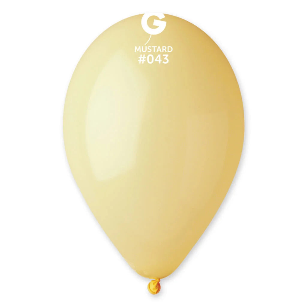 12 Helium Filled Latex Balloons