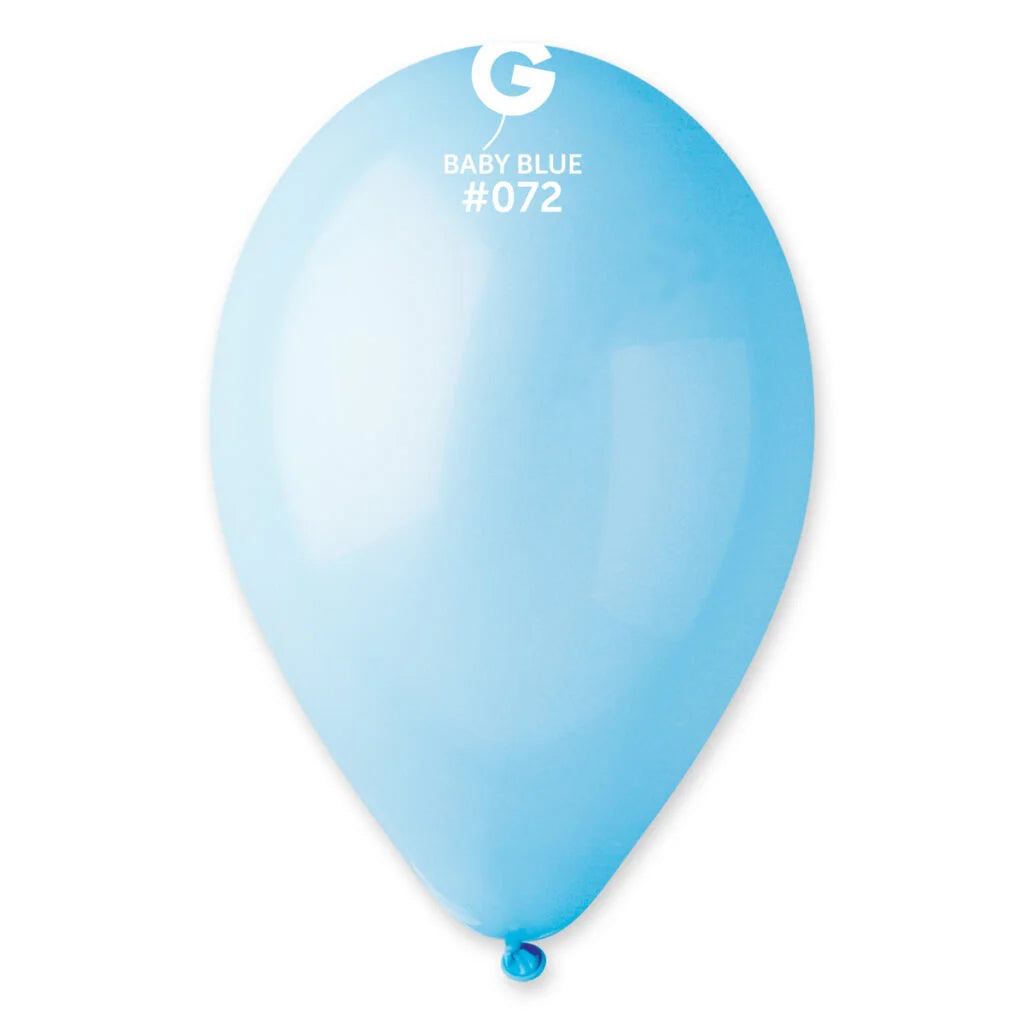 12 Helium Filled Latex Balloons