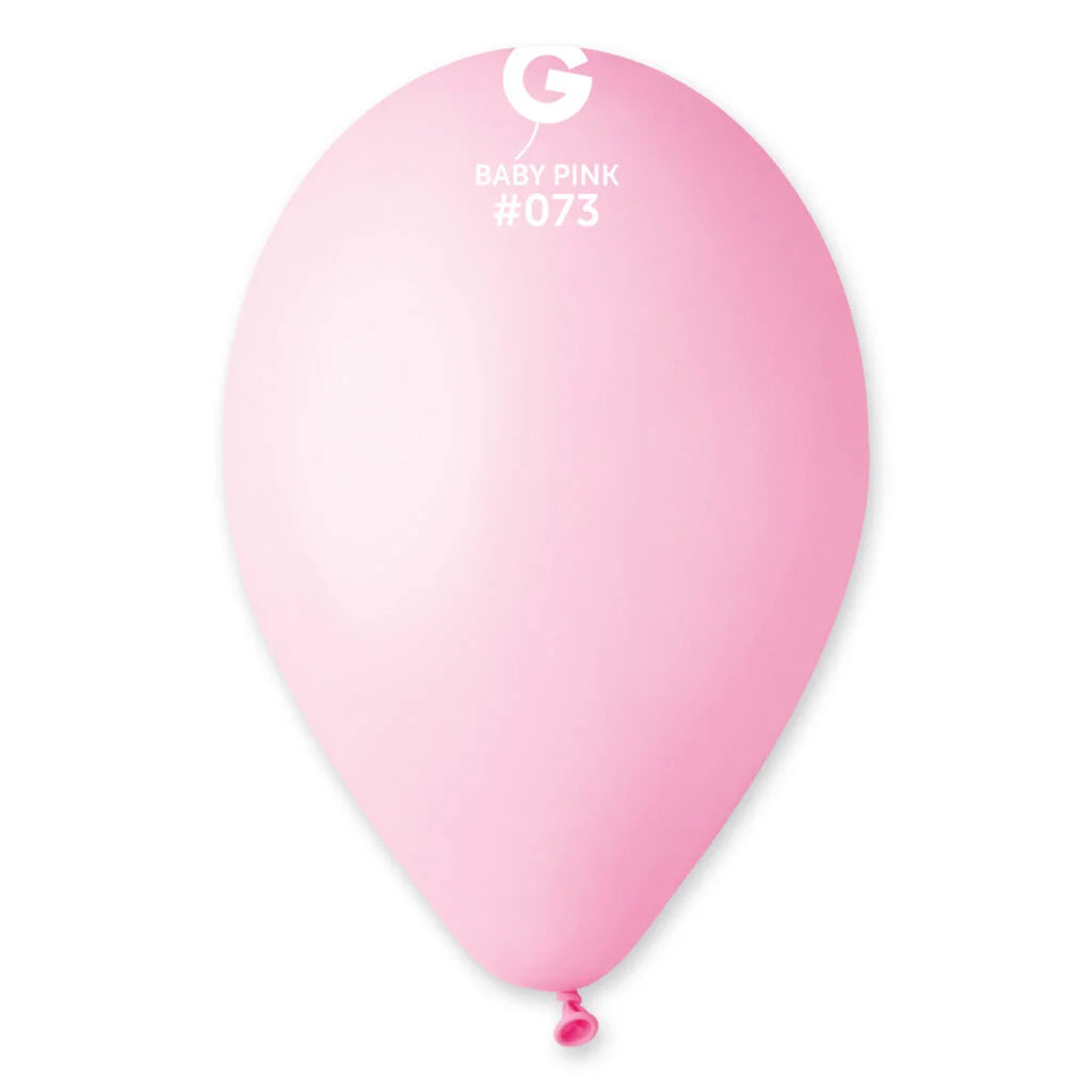 12 Helium Filled Latex Balloons