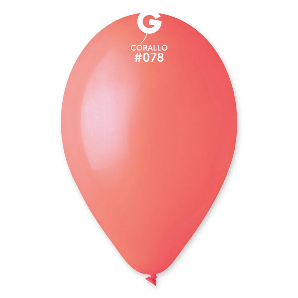 12 Helium Filled Latex Balloons