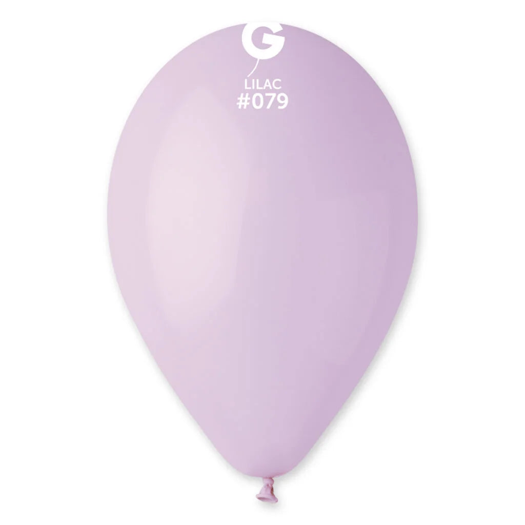 12 Helium Filled Latex Balloons