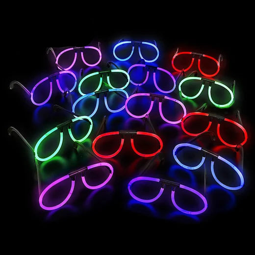 Glow Eyeglasses Assortment - 50ct.