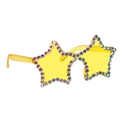 Rhinestone Star Glasses