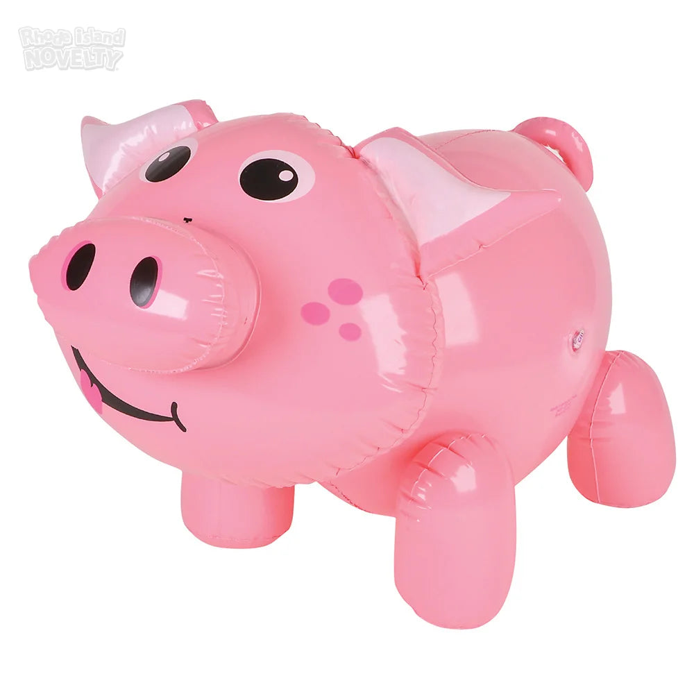 24" Inflatable Pink Pig