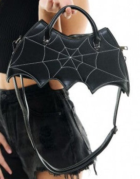 Bat Spiderweb Purse