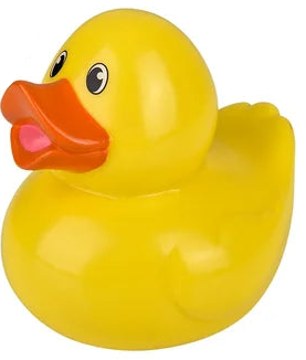 4" Classic Yellow Rubber Duck