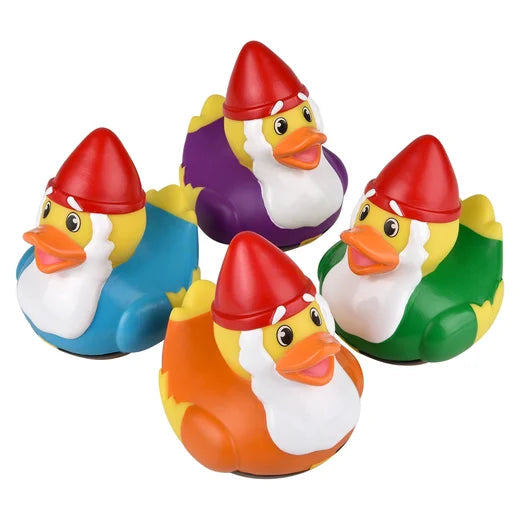 4" Gnome Rubber Duck