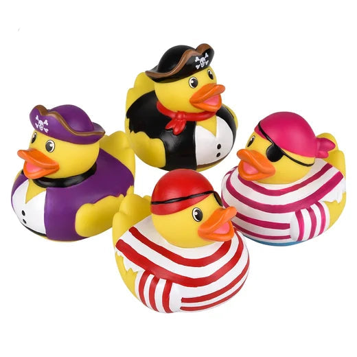 4" Pirate Rubber Duck