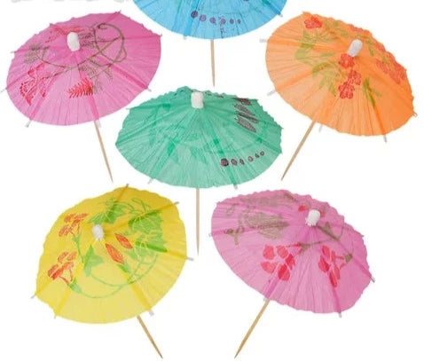 Mini Paper Flower Parasols
