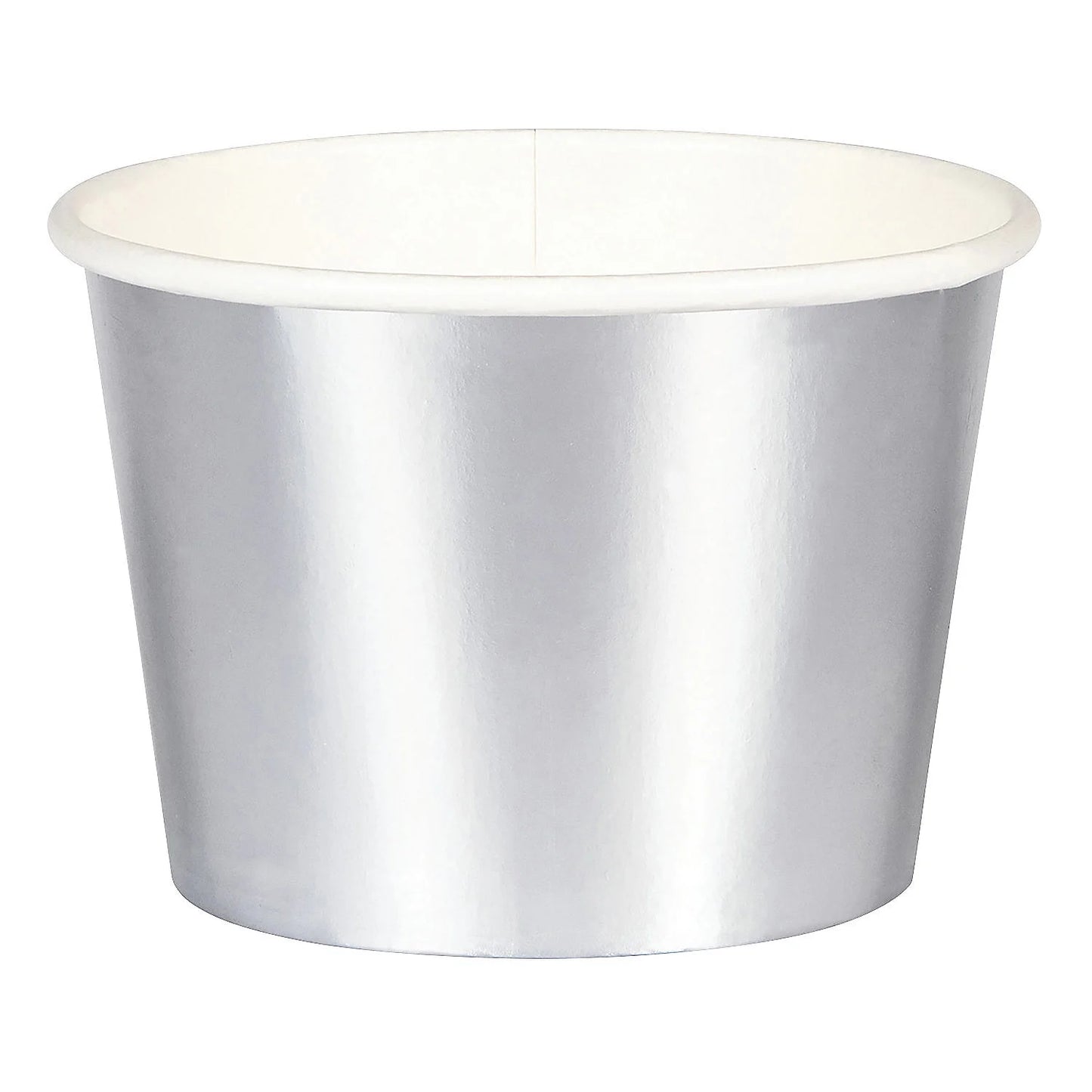 Silver Metallic Treat Cups