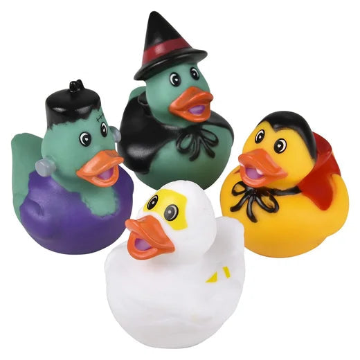 Halloween Monster Rubber Ducks - 12ct.