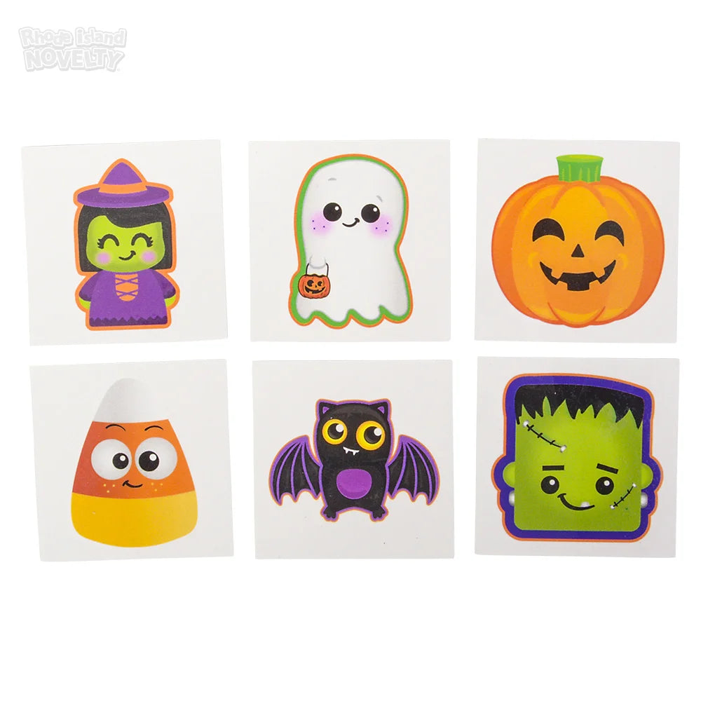 2" Halloween Tattoos