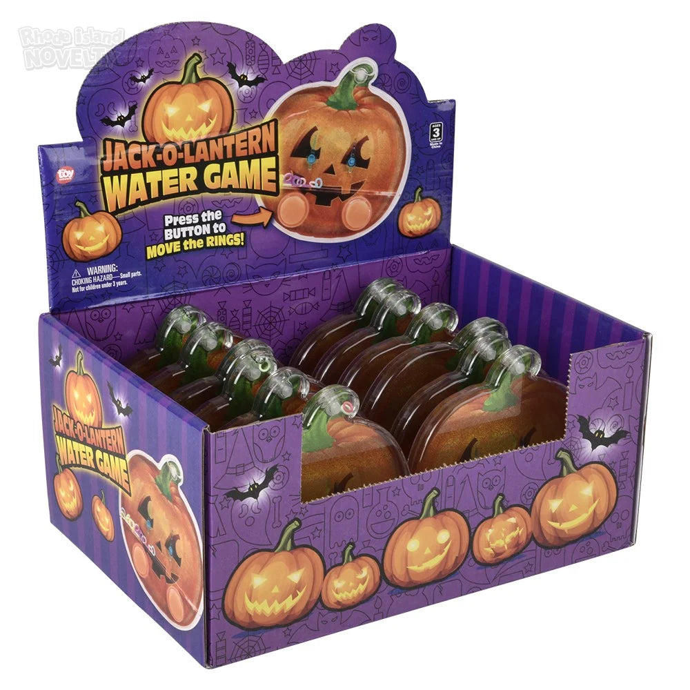 5" Jack-O-Lantern Water Games