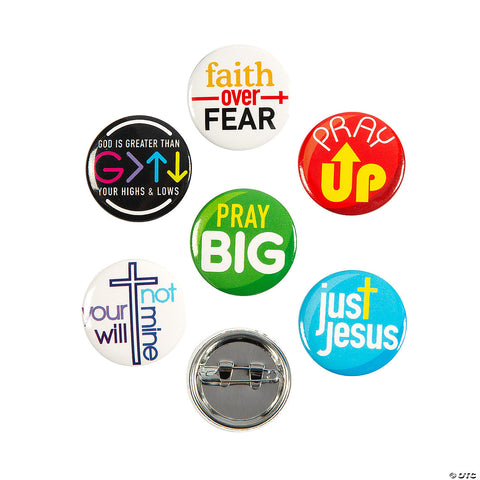 Religious Contemporary Sayings Buttons