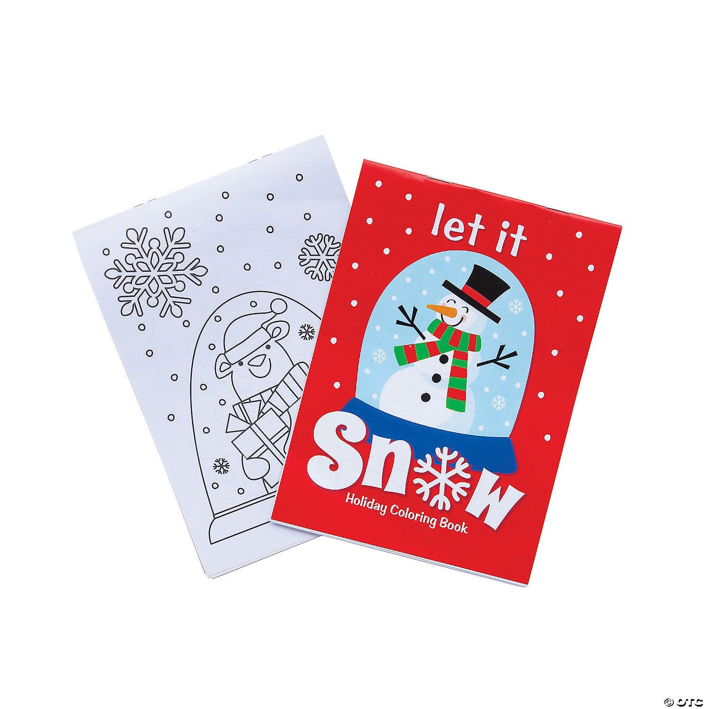 Christmas Snow Globe Coloring Books