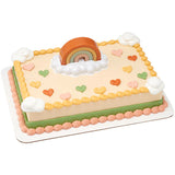 BOHO RAINBOW CAKE TOPPER 2PC SET
