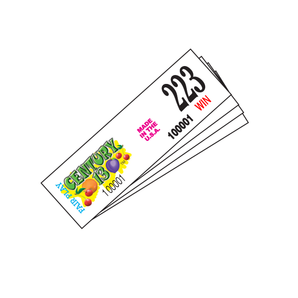 CENTURY 13 JAR TAB, 1920 TICKETS