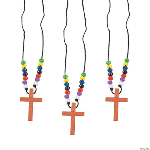 Faith Wooden Cross Necklaces
