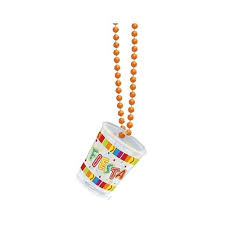 Fiesta Shot Glass Necklace