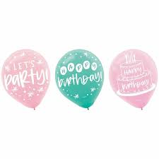 Happy Birthday 12" Latex Balloons