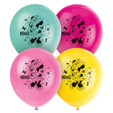 Minnie Mouse 12" Latex Balloons - 8ct.