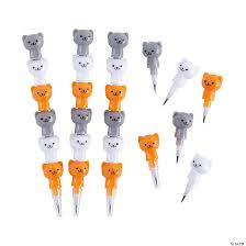 Cat Stacking Pencils