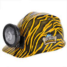 Explorer Tiger Miner Helmet with Attached Light