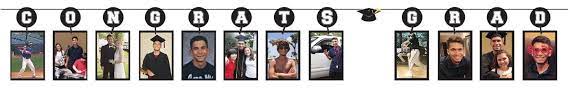 Congrats Grad Photo Garland