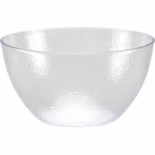 30oz. Clear Pebble Plastic Bowl