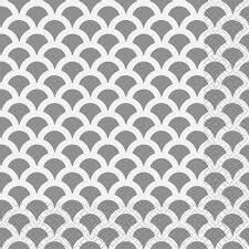 Silver Scalloped Luncheon Napkins 16ct.