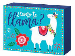Wooden "Come to Llama" Decoration