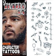 Pop Star Character Tattoos FX