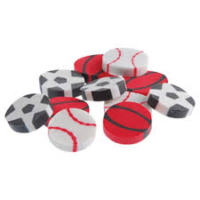 Sports Erasers
