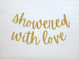 Showered with Love Banner with Balloons Kit