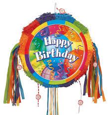 Happy Birthday Piñata - No Returns