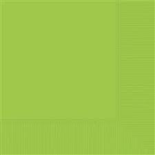 Neon Green Luncheon Napkins - 100ct.