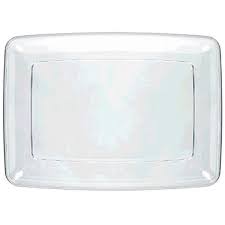 Small Clear Serving Platter