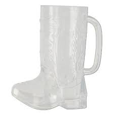 Plastic 17oz. Cowboy Boot Mug