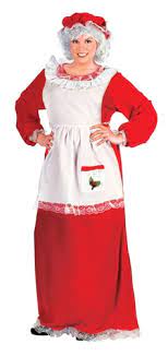 Promotional Mrs. Claus Costume - Plus Size
