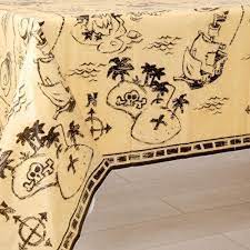 Pirate Treasure Plastic Tablecover