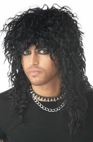 Black Headbanger Wig