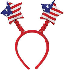 Patriotic Star Head Bopper