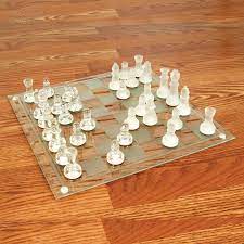 Glass Chess Set