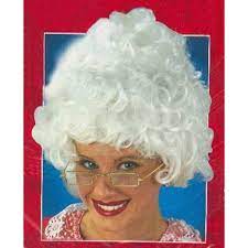 Mrs. Santa Wig