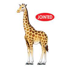 Jointed Giraffe Cutout