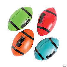 Colorful Foam Footballs