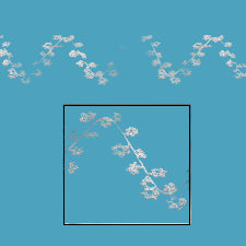 Wired Snowflake Garland - 25ft.