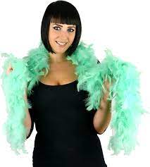Mint Green Chandelle Boa