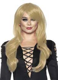 Long Sassy Blonde Adult Wig